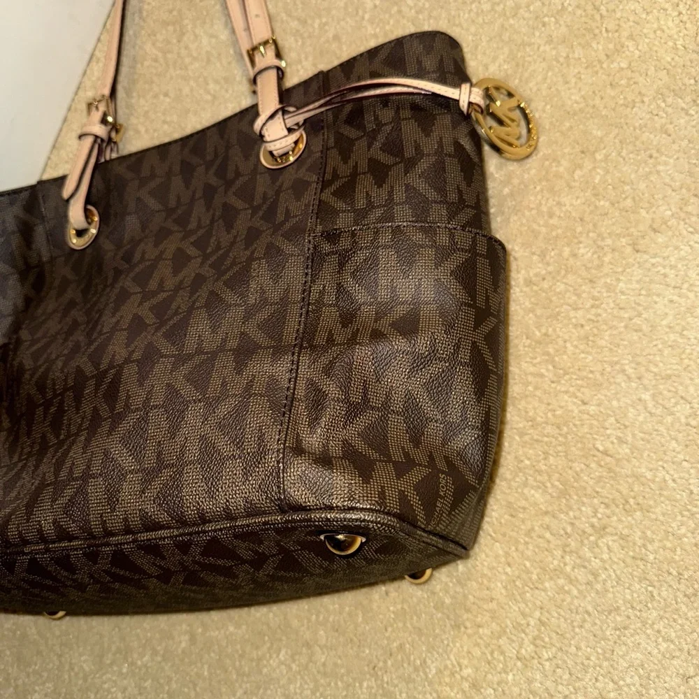 Michael Kors Dark Brown Signature Tote